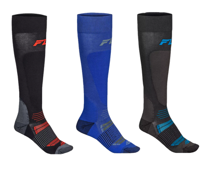 Fly Racing Snow Midweight Wool Socks (2025)