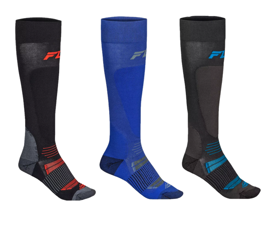 Fly Racing Snow Midweight Wool Socks (2025)