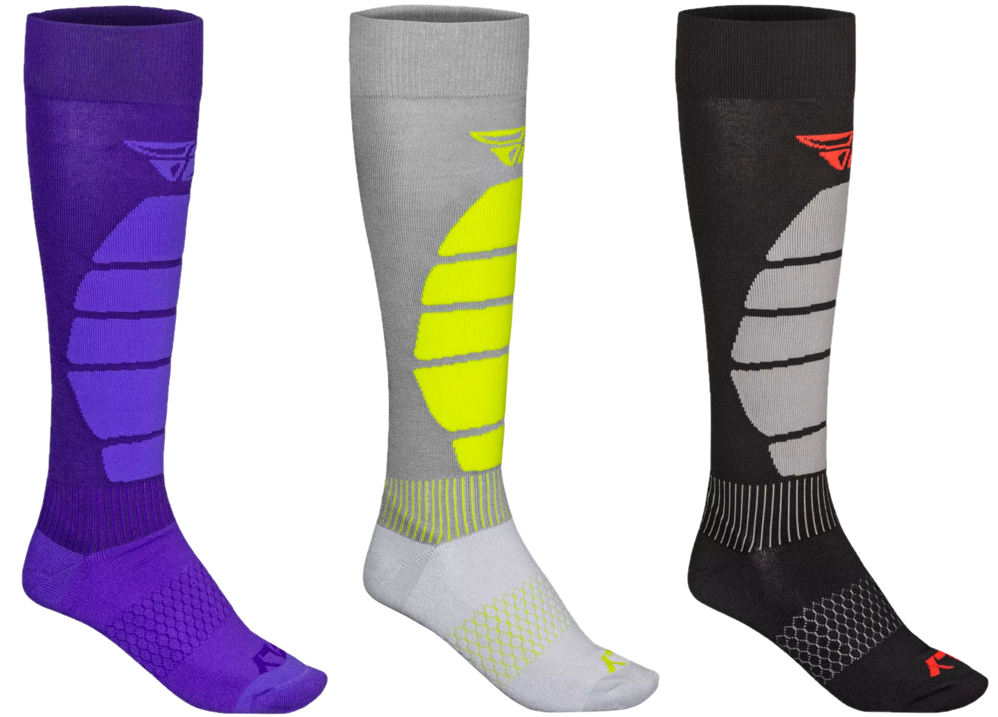 Fly Racing Snow Performance Coolmax Socks (2025)