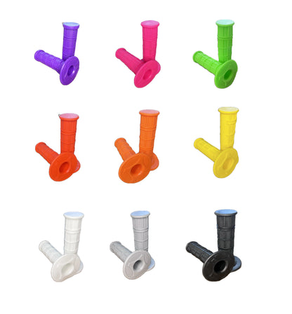 GP NEON GRIPS WAFFLED OFF-ROAD MX HANDLEBAR GRIPS