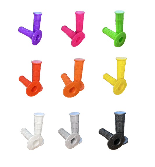 GP NEON GRIPS WAFFLED OFF-ROAD MX HANDLEBAR GRIPS