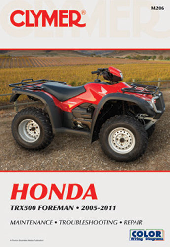 Clymer Repair Manual Hon 500 Foreman