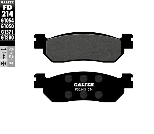 Galfer Brake Pads Semi Metallic Fd214G1054