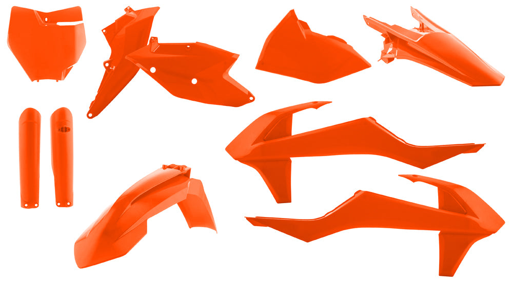 Acerbis Full Plastic Kit Orange • #24210-65226