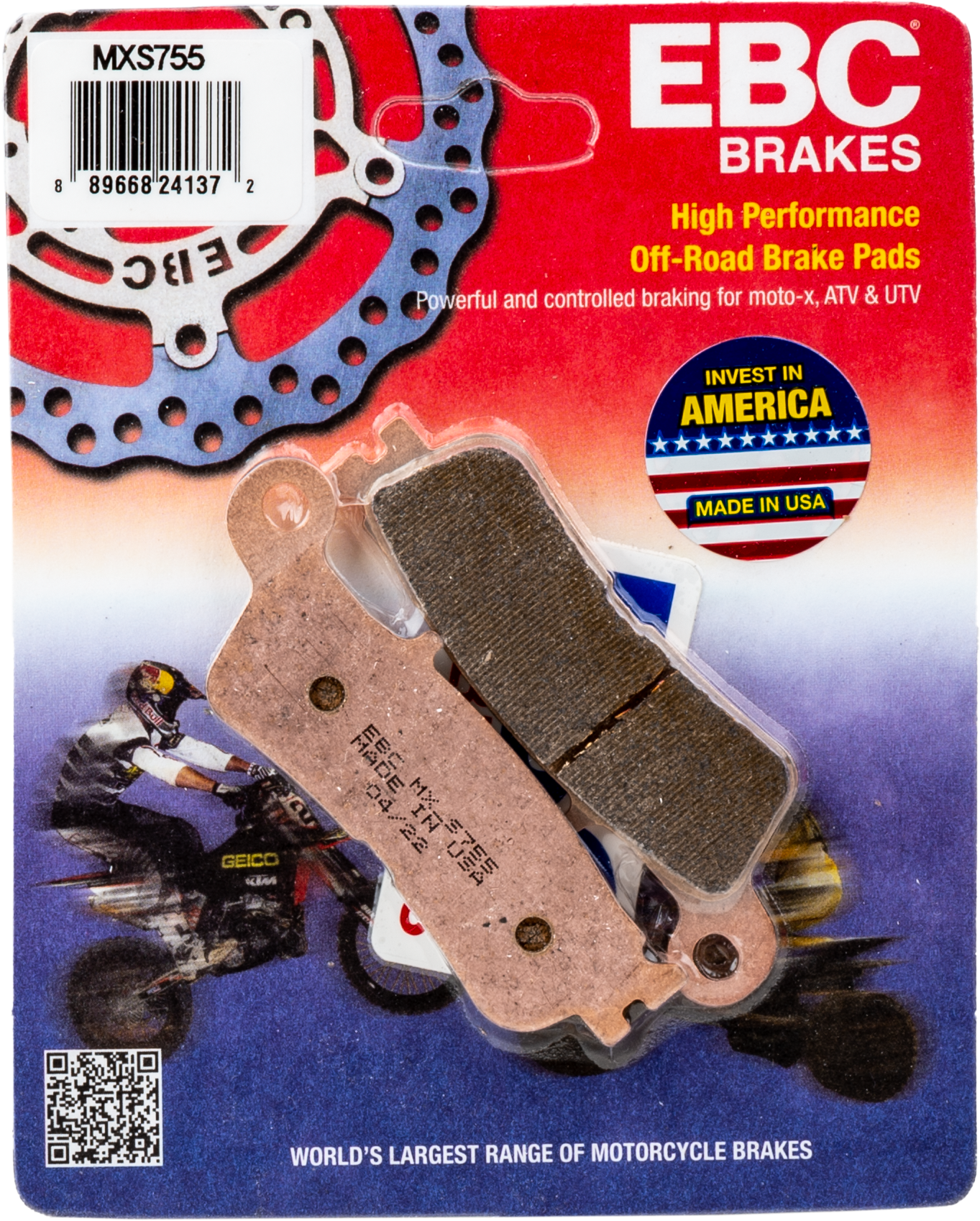 Ebc Brake Pads Mxs755 Extreme Pro Mxs Series