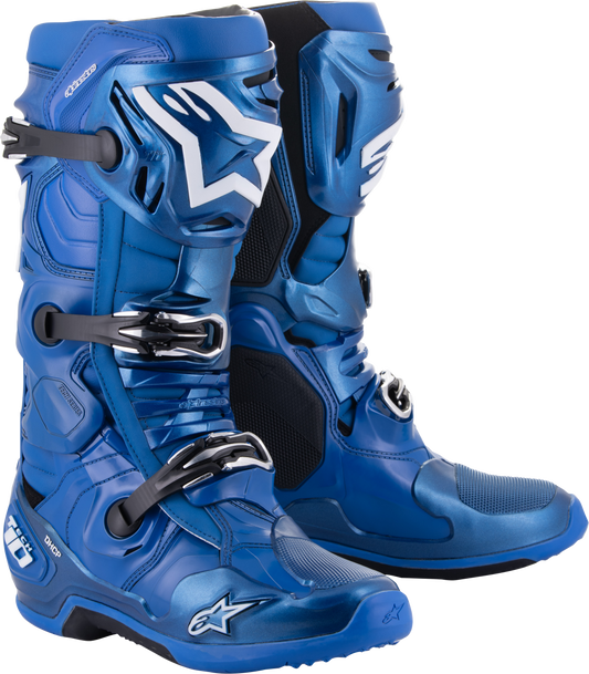 Alpinestars Tech 10 Boots Blue/Black Sz 7