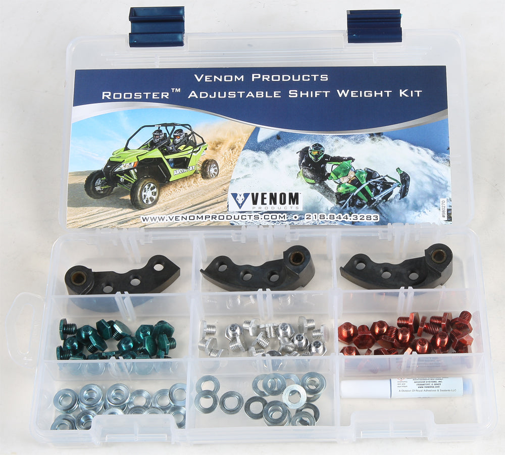 Venom Products Adjustable Shift Weight Kit for Drive Clutch