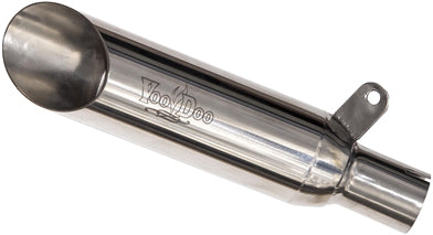 Voodoo Slip-On Suz Polished Single Gsx-R1000 • #12-8105P