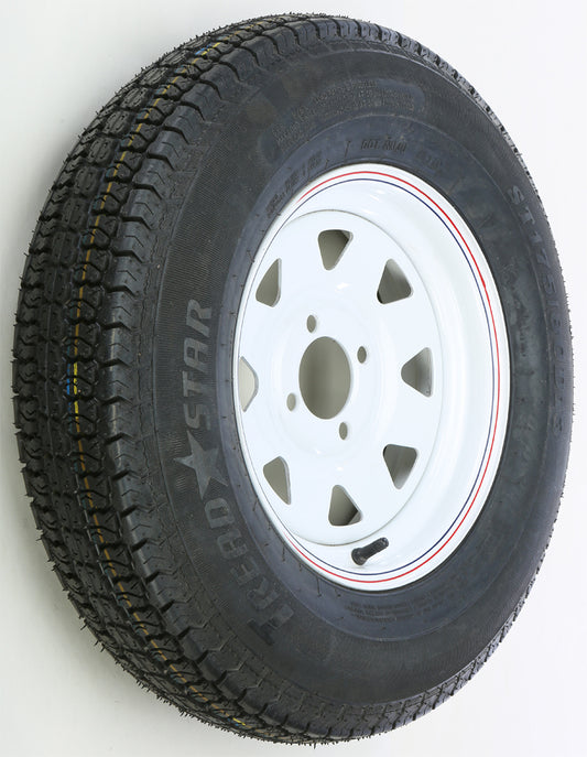 Awc Trailer Tire And Wheel Assembly White • #58-8165