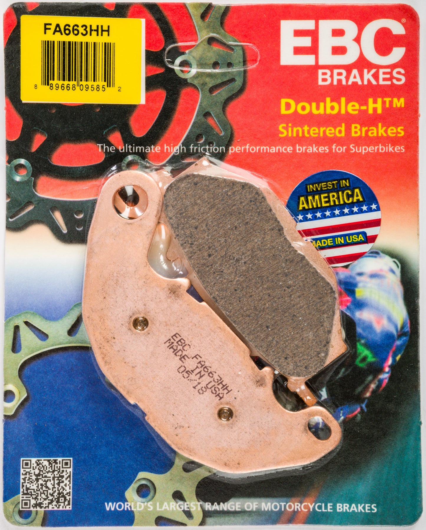 Ebc Brake Pads Fa663Hh Double-H Sintered