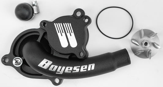 Boyesen Waterpump Cover & Impeller Kit Black • #59-8627B
