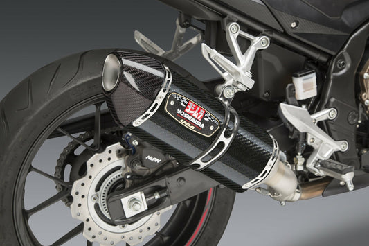 Yoshimura Exhaust Street R-77 Slip-On Ss-Cf-Cf Works