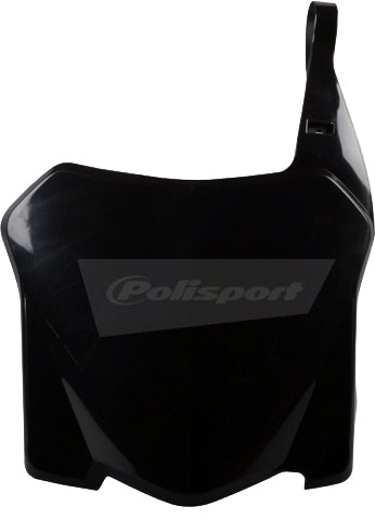 Polisport Number Plate Black • #64-6695