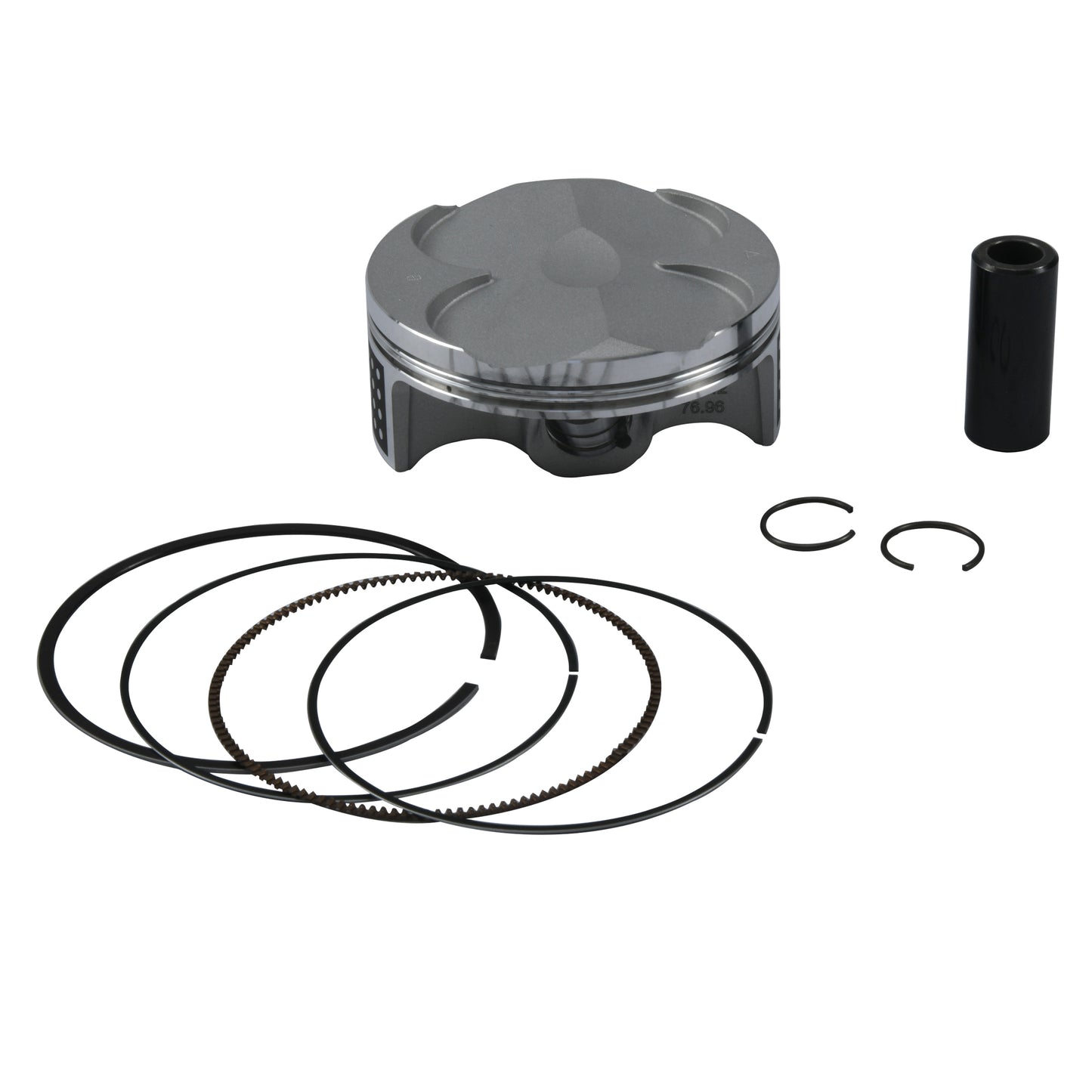 Vertex Piston Kit Gp Rc Forged 76.96/Std 13.85:1 Yam