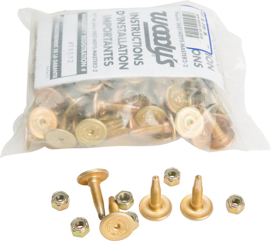 Woodys Gold Digger Carbide Traction Master Stud 1.075" 96/Pk