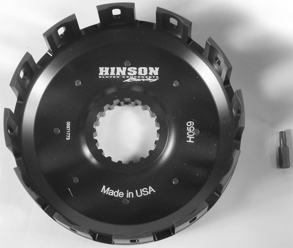 Hinson Billet Clutch Basket Hon • #151-0004