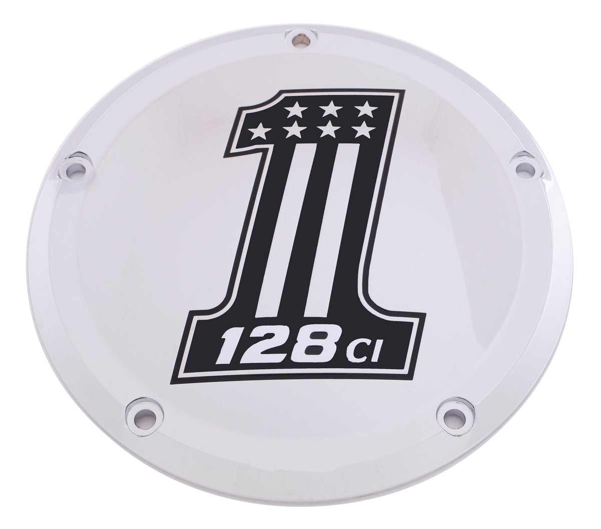 Custom Engraving 6   M8 Softail Derby Cover 128 Chrome