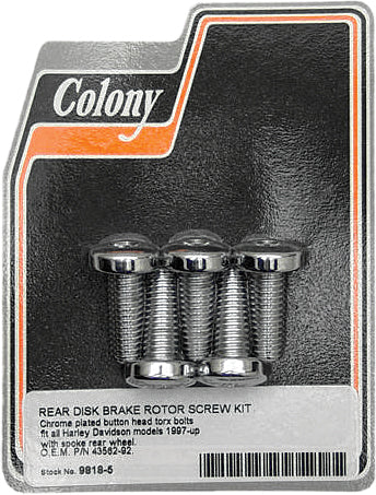 Colony Machine Brake Rotor Screw Kit