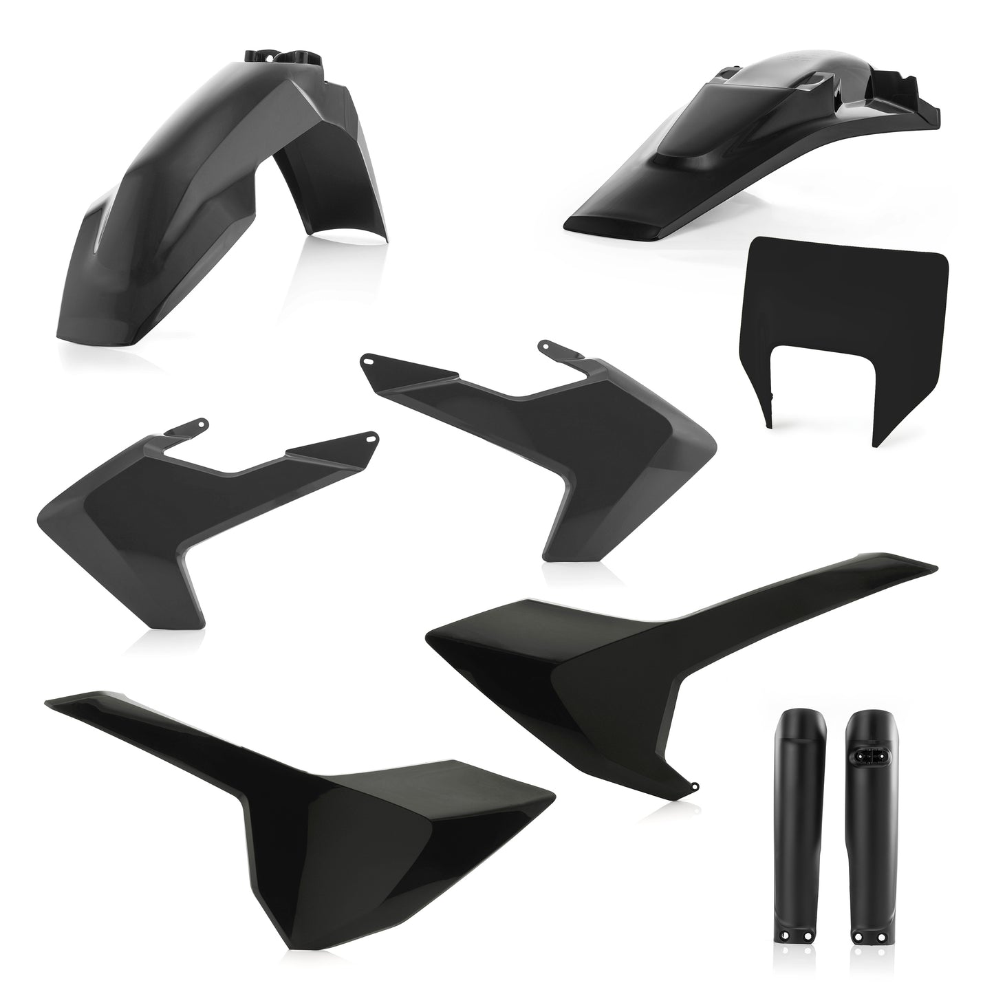 Acerbis Full Plastic Kit Black • #27334-30001