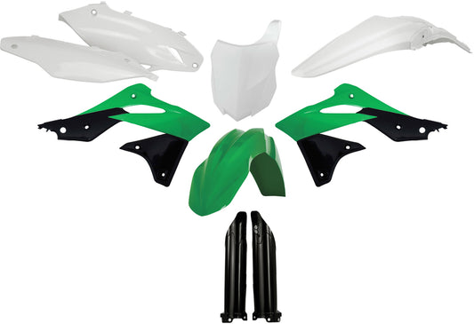 Acerbis Full Plastic Kit Green • #23141-84584