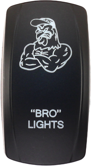 Xtc Power Products Dash Switch Rocker Face Bro Lights