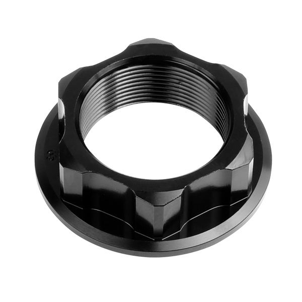 Zeta Steering Stem Nut Black