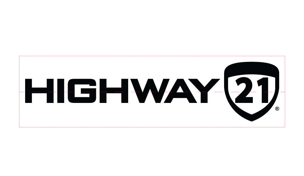 Highway 21 Full Logo Sticker