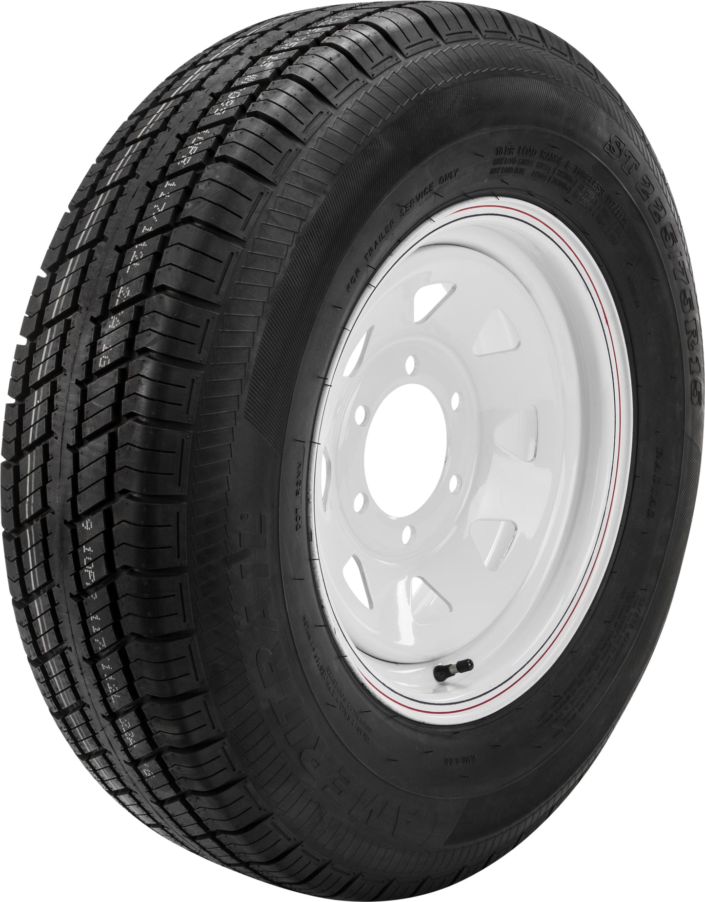 Awc Trailer Tire And Wheel Assembly White • #58-8176