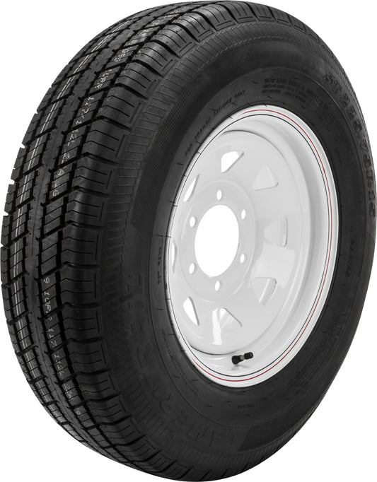 Awc Trailer Tire And Wheel Assembly White • #58-8176