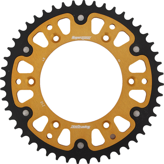 Supersprox Rear Stealth Sprocket Alu/Stl 48T-520 Gld Hon