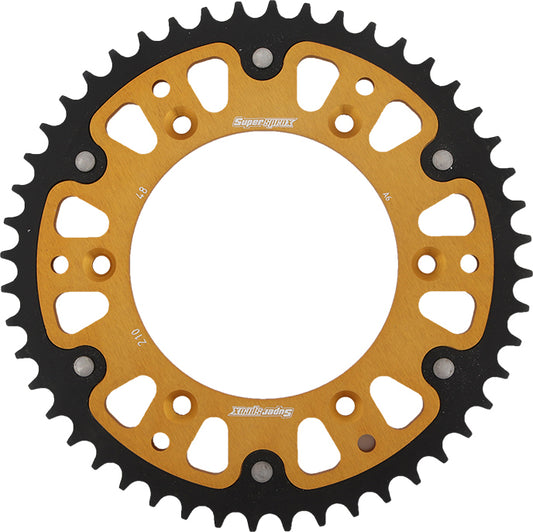 Supersprox Rear Stealth Sprocket Alu/Stl 48T-520 Gld Hon