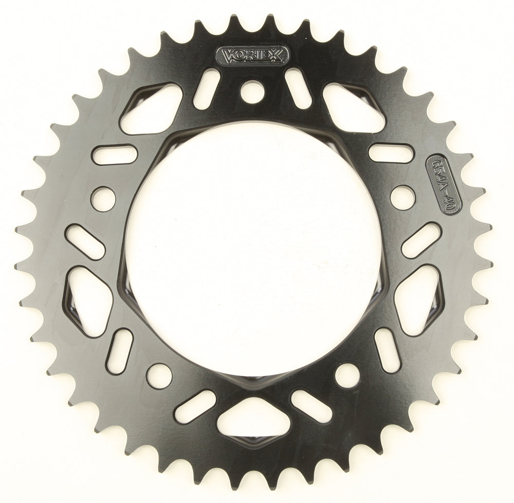 Vortex Rear F5 Sprocket Aluminum 40T-520 Blk Hc Yam • #3-654AK40