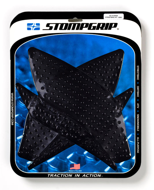 Stompgrip Tank Pad Kit Volcano Black • #655-1099B