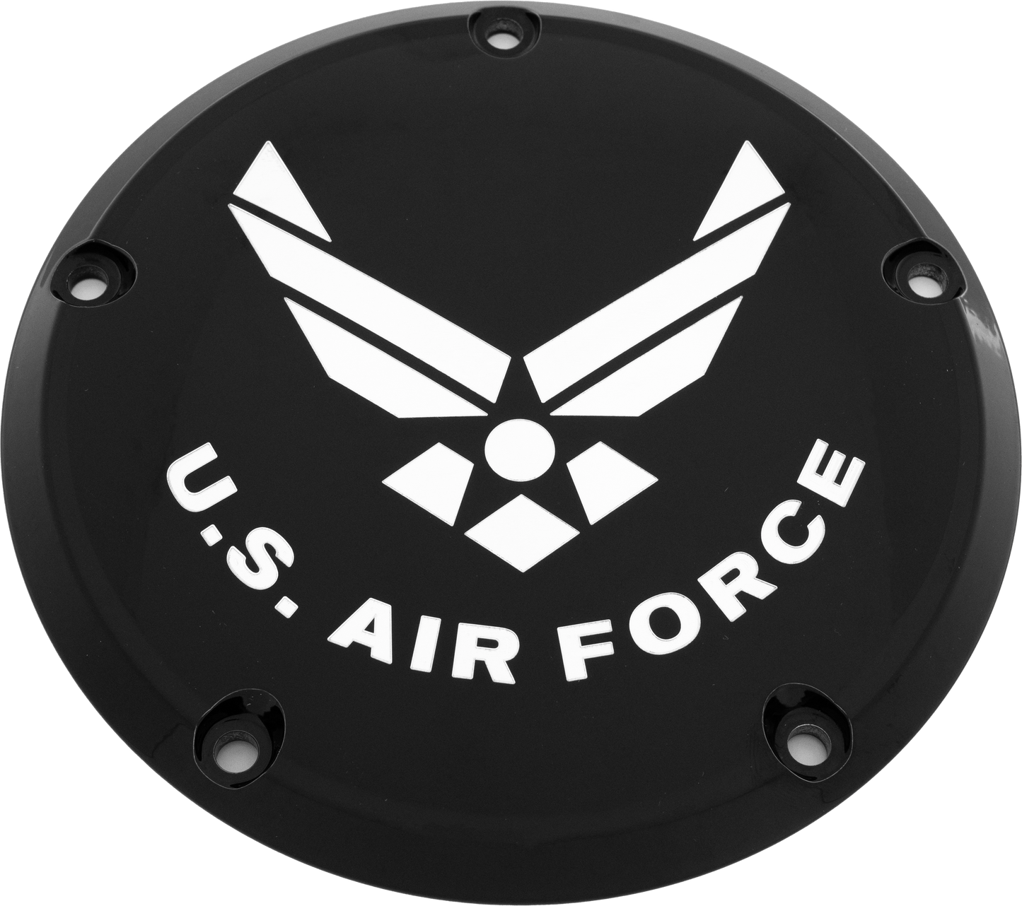 Custom Engraving 7   Tc Derby Cover Air Force Black