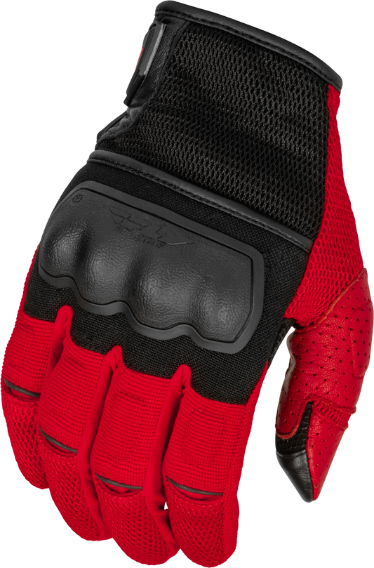 Fly Racing Coolpro Force Gloves Black/Red Sm