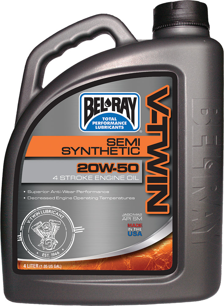 Bel-Ray V-Twin Semi-Synthetic Engine Oil
