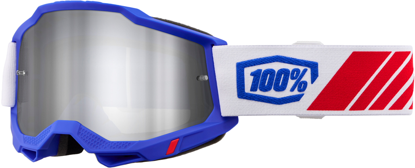 100-Percent Accuri 2 Goggle Kolby Mirror Silver Lens