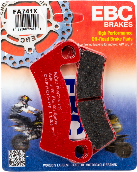 Ebc Brake Pads Fa741X Carbon X Series