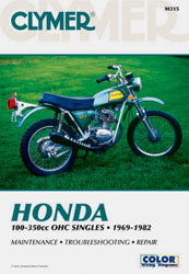 Clymer Repair Manual Hon 100-350Cc