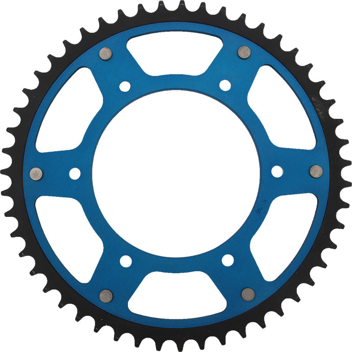 Supersprox Rear Stealth Sprocket Alu/Stl 51T-520 Blu Husq/Ktm