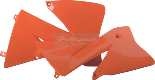 Polisport Radiator Shroud Orange • #64-4227