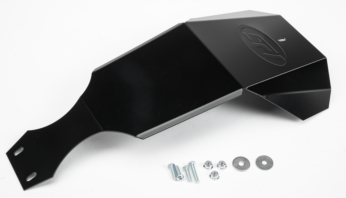 Straightline Skid Plate Blk For Axys Front Bumper S/M