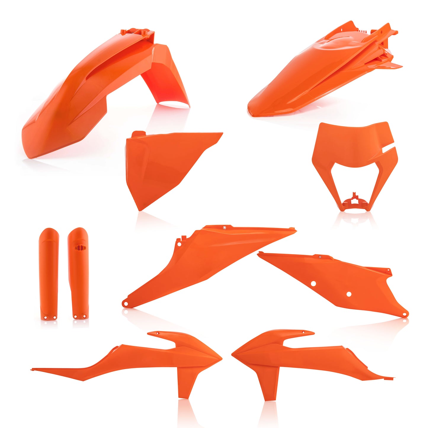 Acerbis Full Plastic Kit Orange • #27915-45226