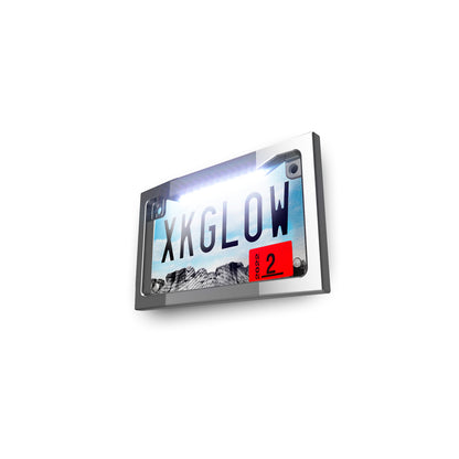 Xk Glow Lighted License Plate Frame