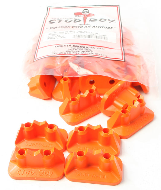 Stud Boy Super-Lite Pro Series Double Backers .75" 24/Pk Orange