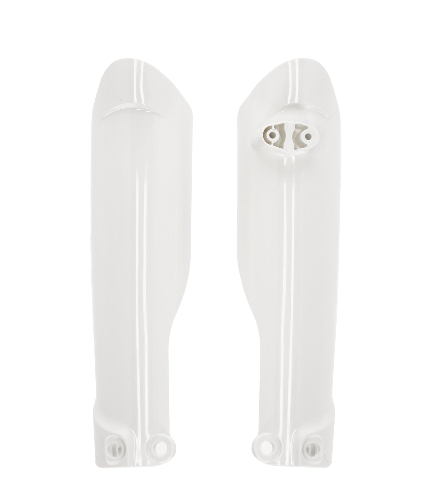 Acerbis Lower Fork Cover Set White Gas/Ktm