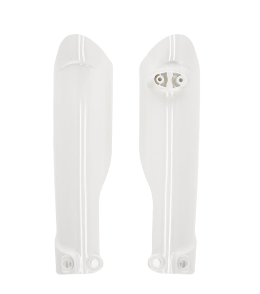 Acerbis Lower Fork Cover Set White Gas/Ktm