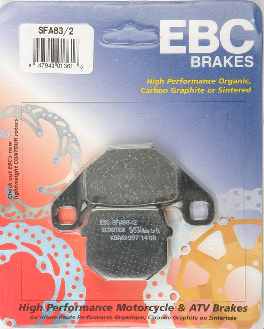 Ebc Brake Pads Sfa83/2 Organic