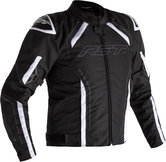 Rst S1 Ce Jacket Black/Black/White Textile Xs