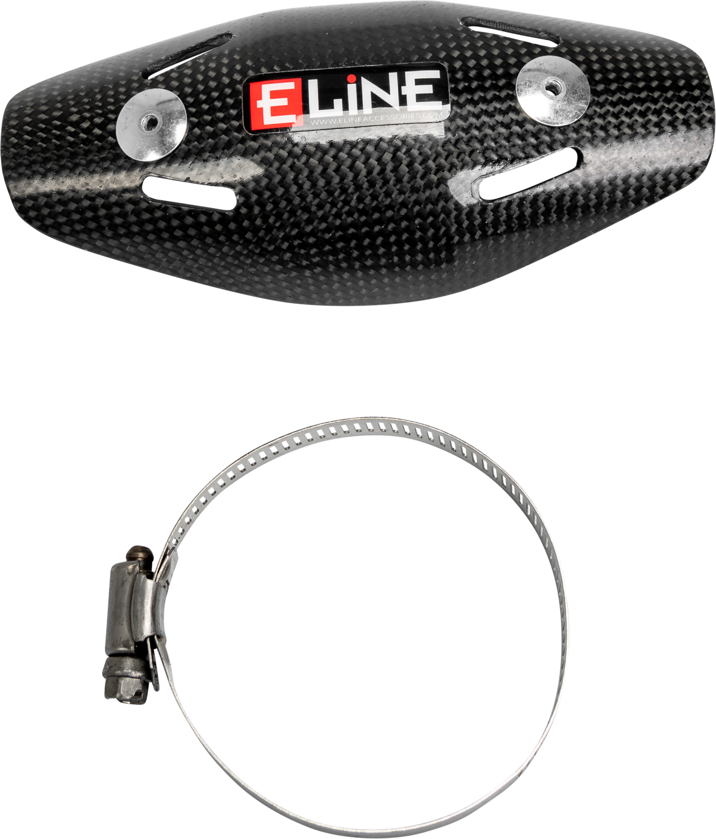 E-Line Accessories Carbon Fiber Heat Shields Uni • #677-9101